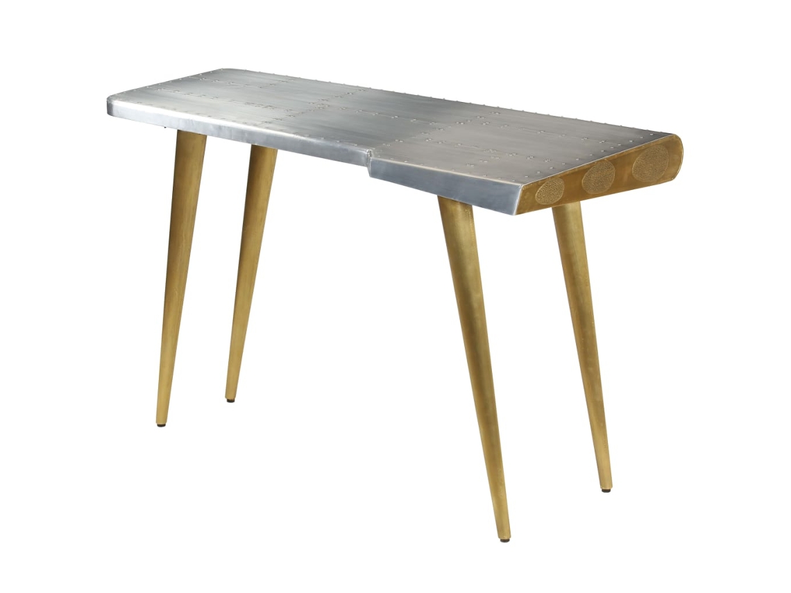 Writing Desk, Writing Desks Vidaxl Prateado Madeira