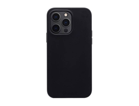 Capa para iPhone 13 Pro Max SO SEVEN Silicone Preto .