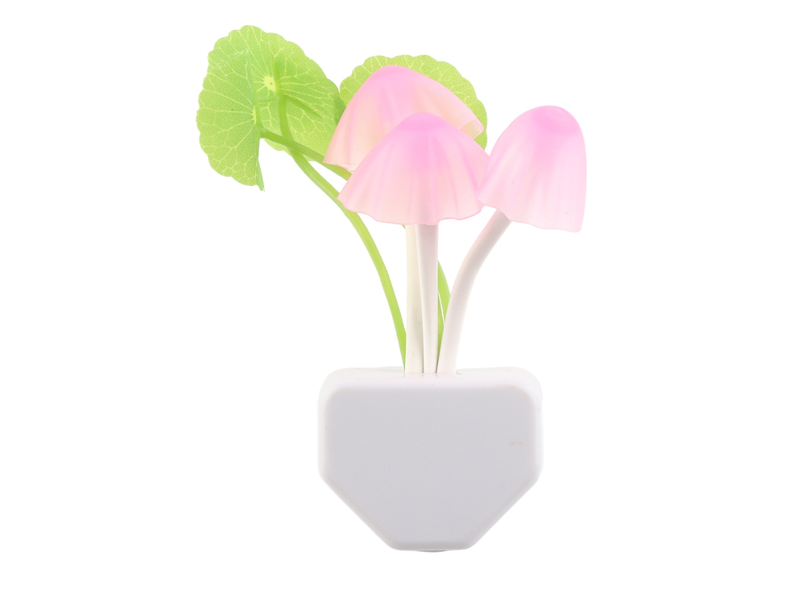 Luz Noturna Cogumelo Cute Controle de Luz para Quarto e Berçário Decorativa | S/MARCA