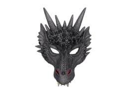 Laxiscreed Máscara De Carnaval Halloween Dragão 3d Em Espuma Pu Para Festa Carnaval