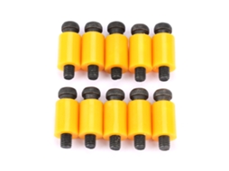 Orevant-kit De 10 Parafusos De Cabeça Hexagonal Com Bloqueio De Náilon (rosca D16 M8) Práticos