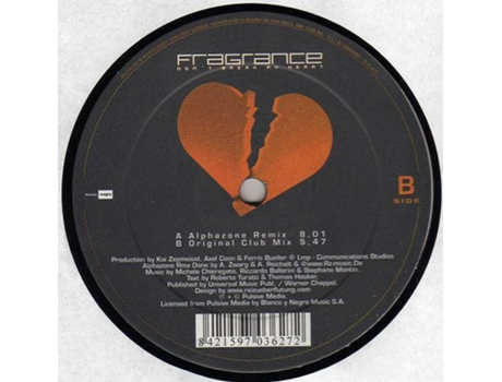 Vinil Dont Break My Heart Blanco Y Negro