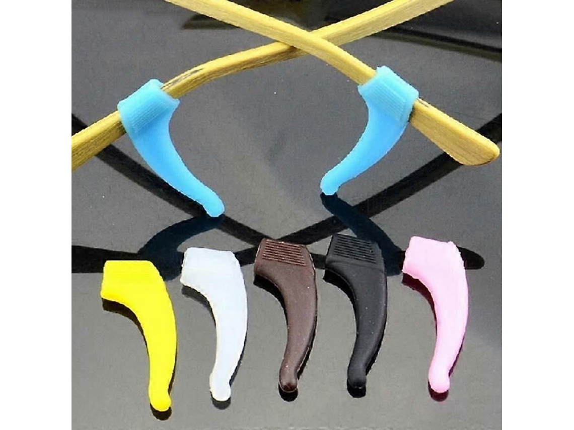 Seleção de Ganchos Orelha Silicone para Óculos, Ponta Antiderrapante Óculos GOKOCO