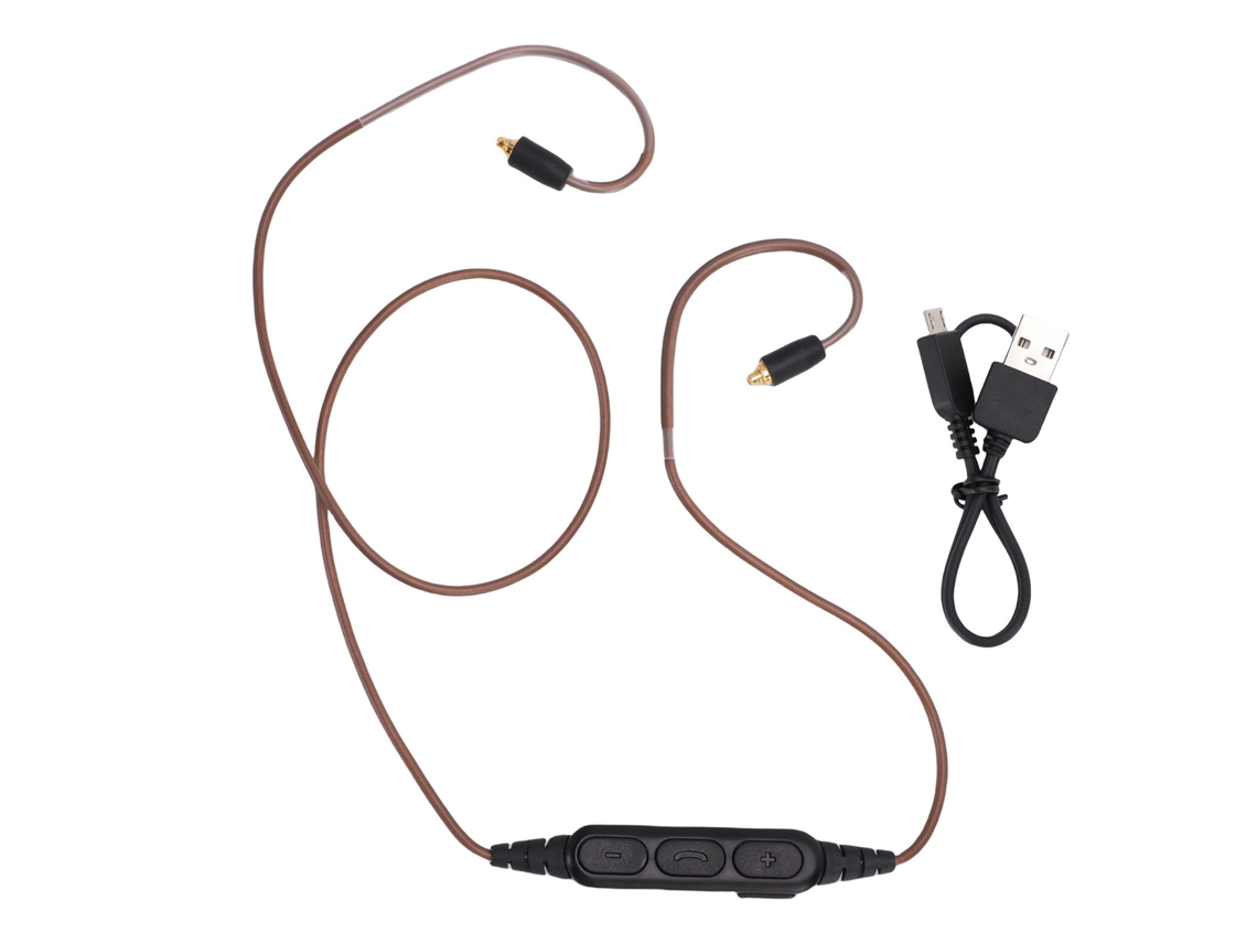 Cabo de Fones Bluetooth EOOCOO com microfone e atualização para sem fio