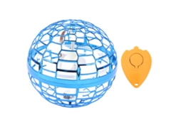 Bola Voadora Business com Controle Remoto Brinquedo Iluminação ao Ar Livre Azul MARCA