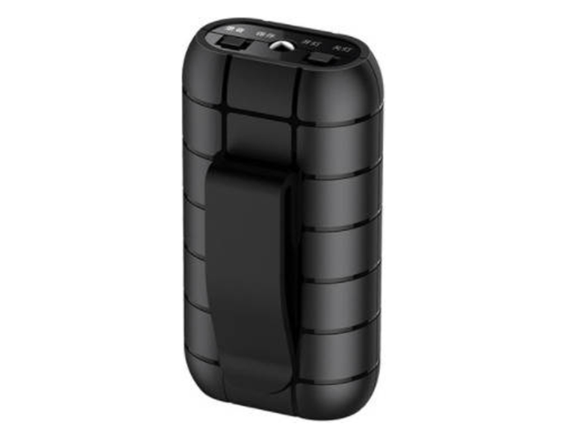 Mini Gravador Magnético Ativado Por Voz De 16 Gb, Gravador De Áudio Digital De Bateria Longa, Pequenos Dispositivos De Gravação Yizhood (preto)