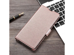 Capa De Celular Ultrafina De Couro Pu Tpu Com Fivela Lateral E Voltagem Para Lg K40