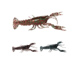 Isca Artificial Camarão Lixada 12cm 19g