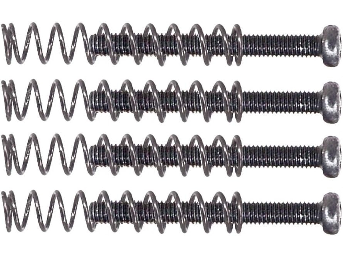 Conjunto De 4 Parafusos E Molas Para Captadores Humbucker M3 X Para Guitarra, Compatíveis Com Chassis