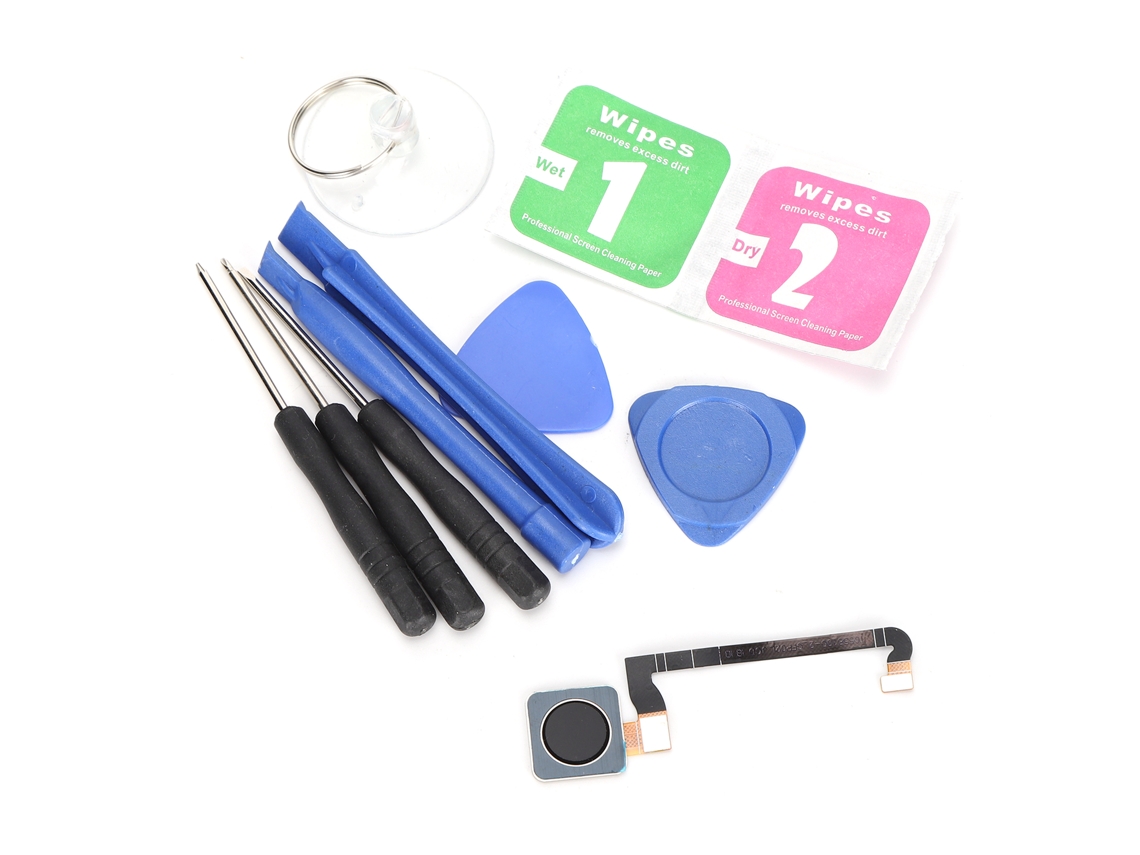 Aetheria botão Home Sensor de Impressão Digital Flex Cable para Google Pixel 3 Smartphone Preto
