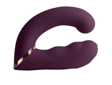 Rocks-off - Gemini Vibrador Duo Ponto G E Estimulador Clitoriano Roxo
