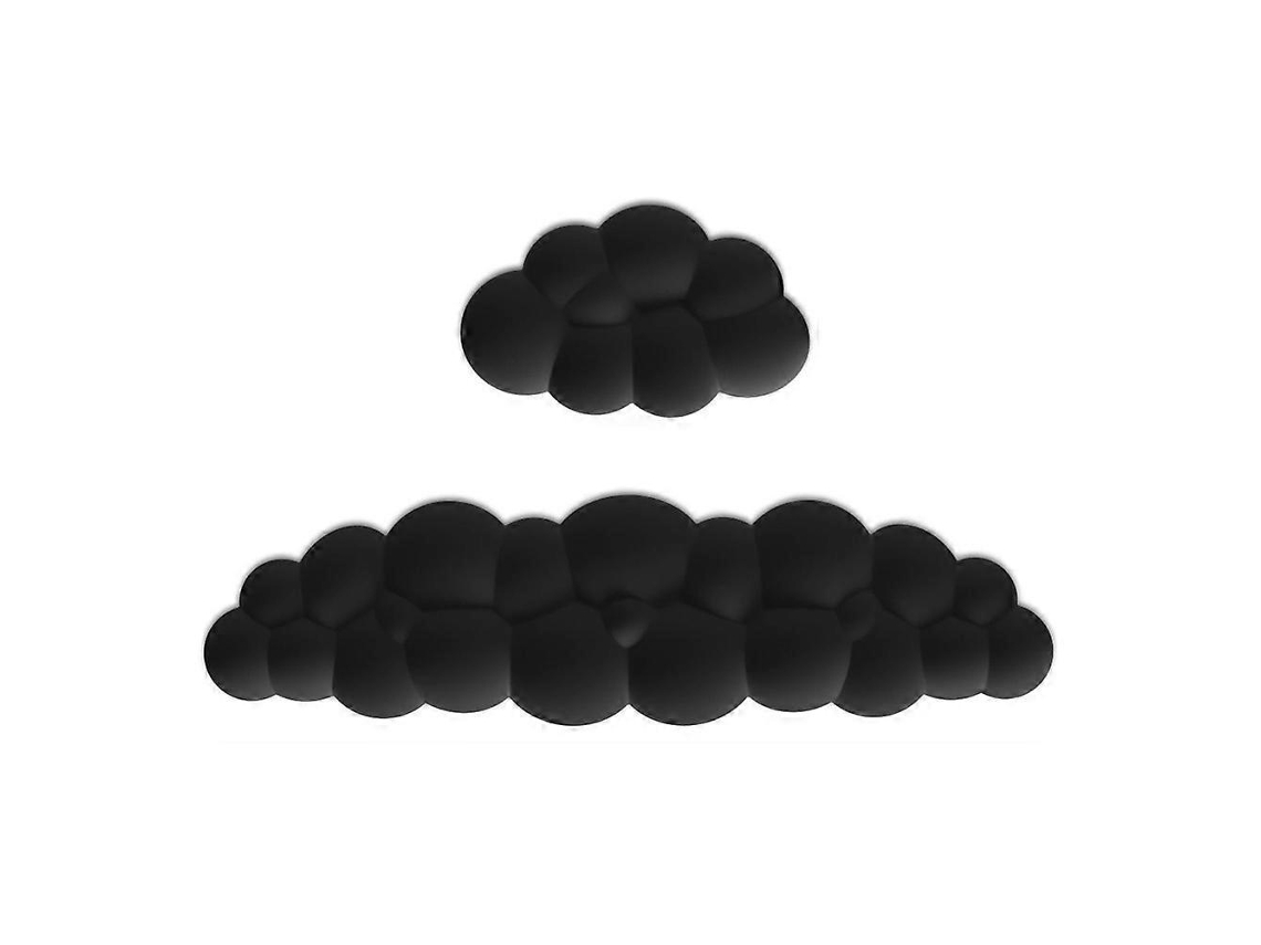 Lurelia Descanso De Pulso Ergonómico Para Teclado E Rato Preto Espuma Confortável
