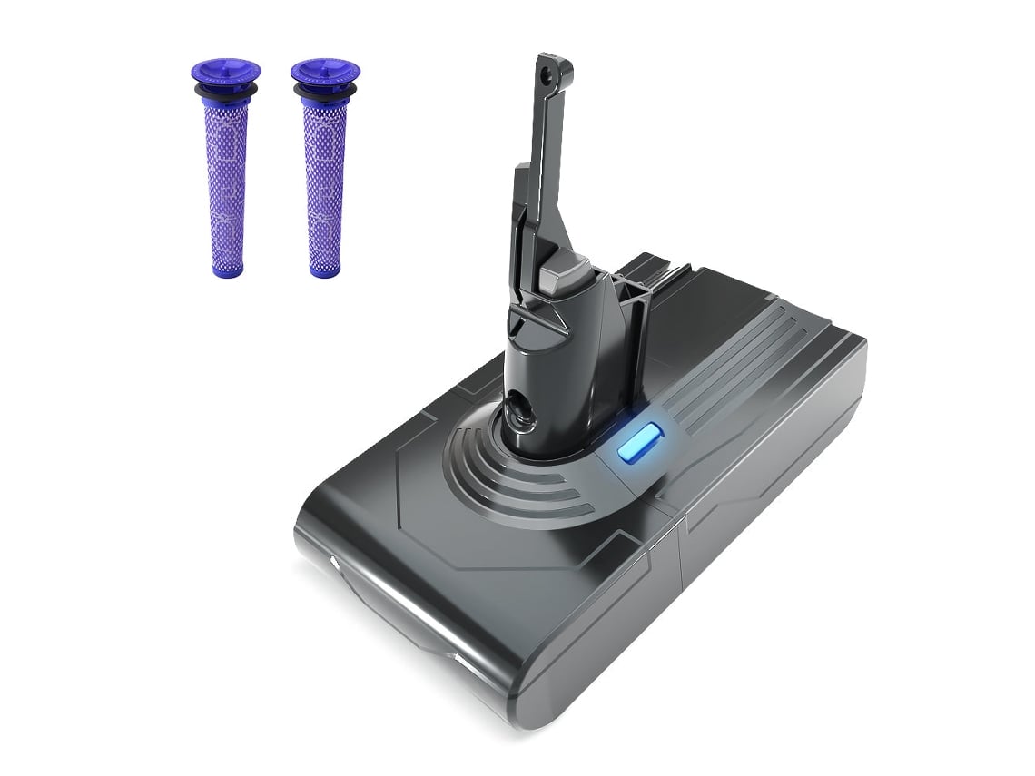 Bateria Para Aspiradores Dyson V8 Sv10, Com 2 Filtros