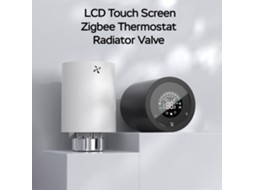 Válvula De Controlo De Temperatura Lcd Laxiscreed Com Controlo Inteligente Tuya Zigbee