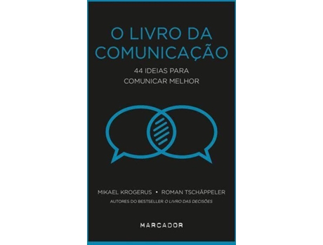 Livro O Livro da Comunicação de Mikael Krogerus e Roman Tschäppeler (Português)