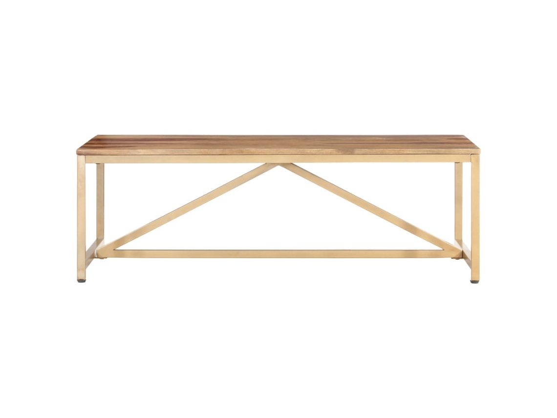 Mesa de Centro HARLANV1 com MDF e ferro (120x60x40 cm)