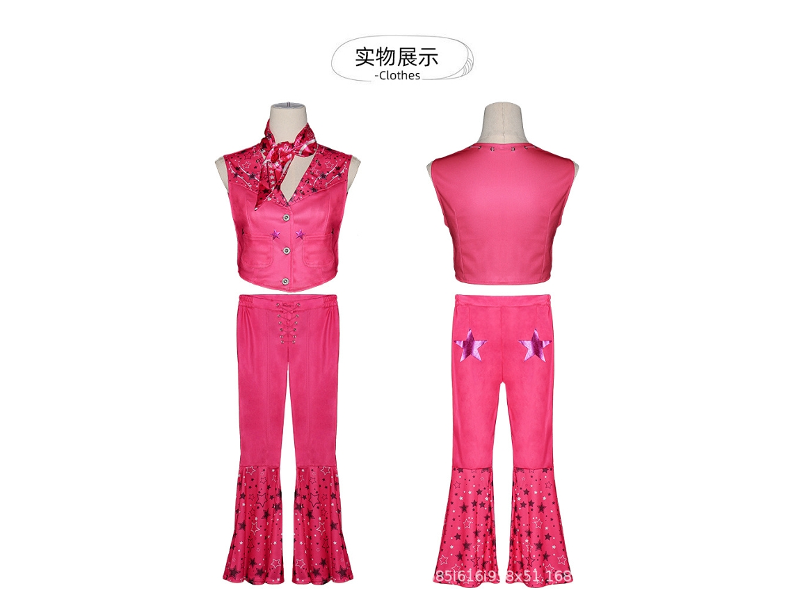 Fantasia de Halloween Barbie e Ken, Vestido e Leggings, LAXISCREED
