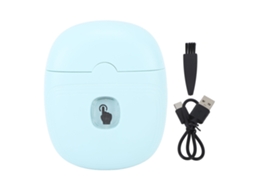 Mali aparador de Unhas Elétrico Automático 2 Velocidades Luz Led Carregamento Usb Seguro para Bebê Adulto Verde Chá