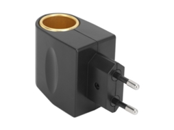 Conversor CA para CC 12V Tomada de Cigarro Carro Protegido com LED