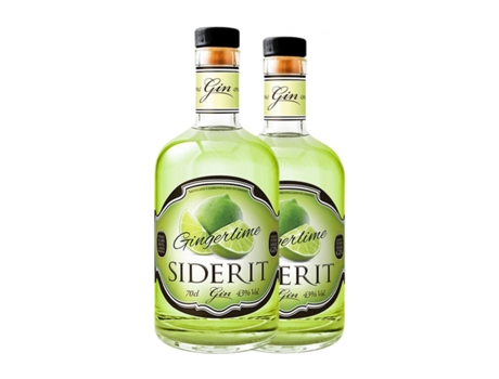Gin SIDERIT Gin Gingerlime (0.7 L - 2 Unidades)