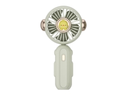 Vents Portátil Com 3 Velocidades E Recarregável Via Usb