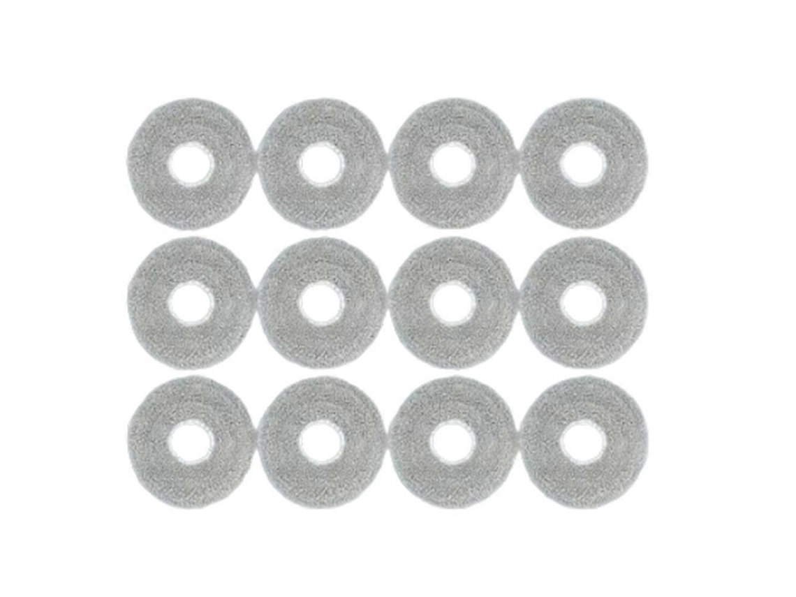 Conjunto De 12 Panos De Limpeza Para Aspirador De Pó X70 - Acessórios E Peças De Reposição Para Mop_ozo