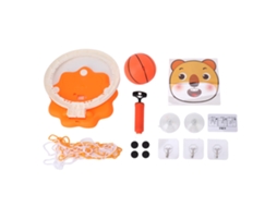 Jogo de Aro de Basquete Mini Indoor para Crianças, Portátil, Plegável, Sem Perfuração S/MARCA