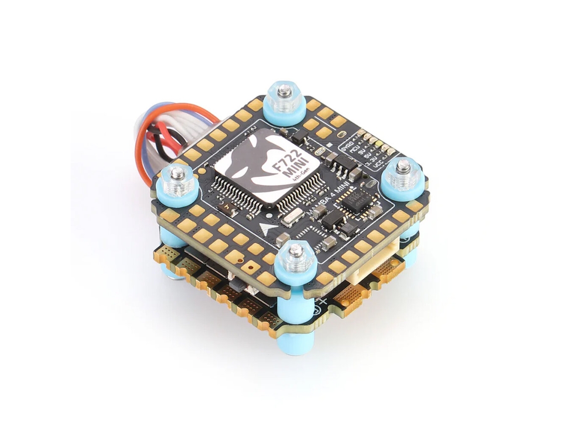 Mk4 F722 Mini Esc Reactor 44a Mamba 20x20mm Fc F722 Mini Esc F40 Bls / Reactor 44a/66a Mini 8bits P/ Drones Corrida Fpv MDUG