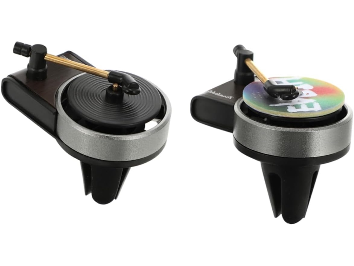 Conjunto de 2 clipes para difusor de ar automotivo, para entrada de ar com fragrância.