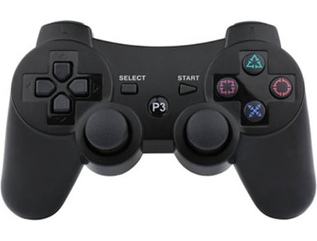 Comando PS3 EYIERJIA PS3 Preto (Wireless)