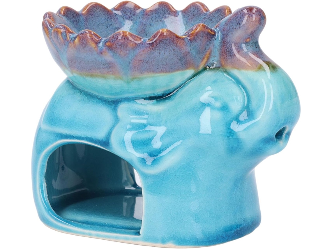 Queimador De Aromaterapia De Cerâmica, Suporte Para Vela Tealight, Difusor De Aromas Para Óleos Esse Gokoco