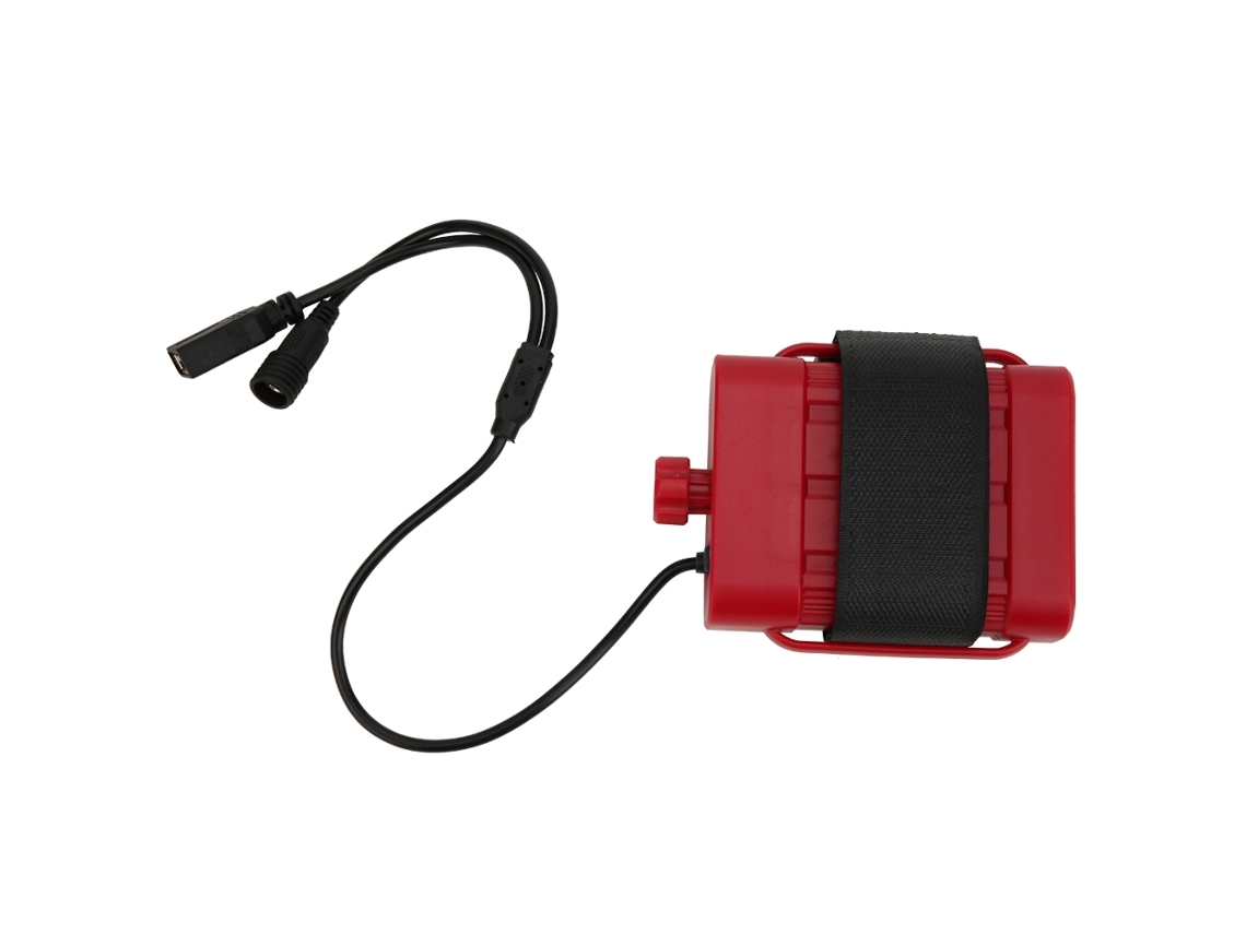 Caixa de Bateria Mali 26650/18650 com Entrada USB 5V