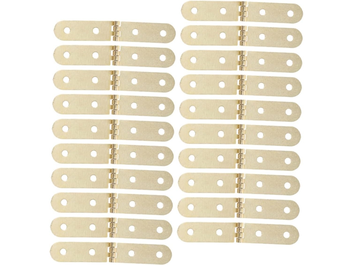 20 Dobradiças Pequenas Para Caixa De Joias, Substituição Madeira,