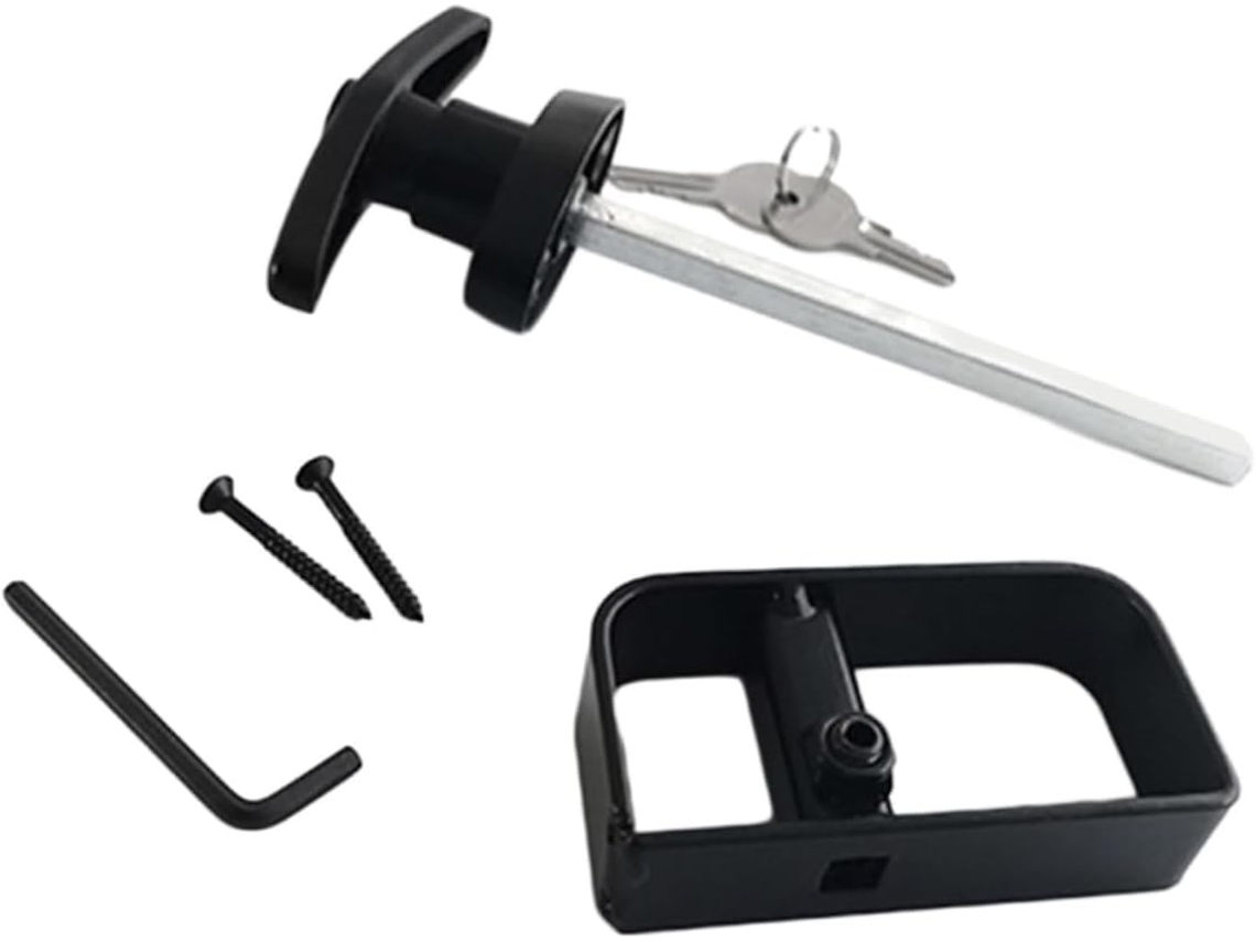 Porta De Correr Estilo Celeiro Com Conjunto De Fechadura E Maçaneta Para Armário E