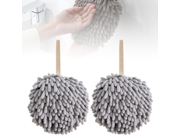 Toalha, Pacote com 2, de Cozinha Absorvente e Macia, Pequenas de Microfibra AQUAFORGE