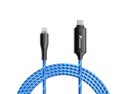 1pcs Tipo C Para Cabo De Carregamento El Flowing Allinless