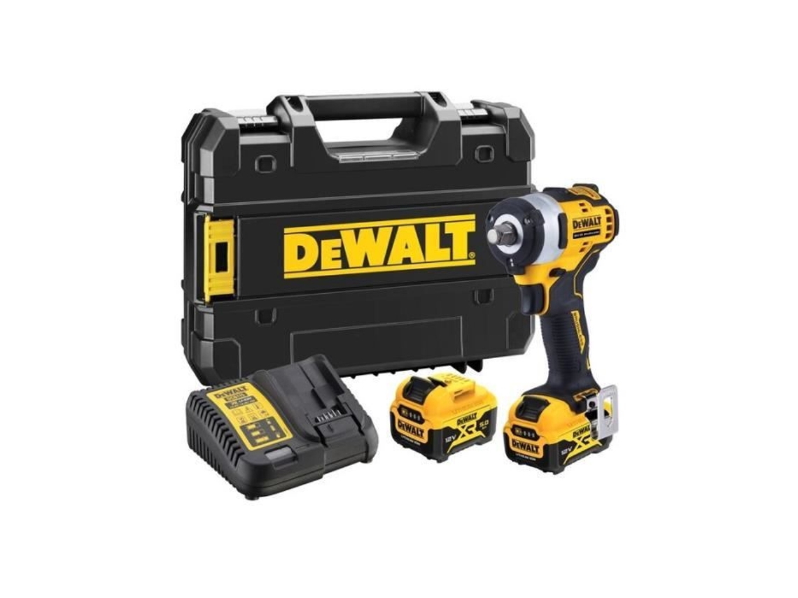 Chave Xr 12V Sem Escova 339Nm 3/8 2 Baterias de Íon-Lítio de 5 0 Ah Dcf903P2-Qw DEWALT