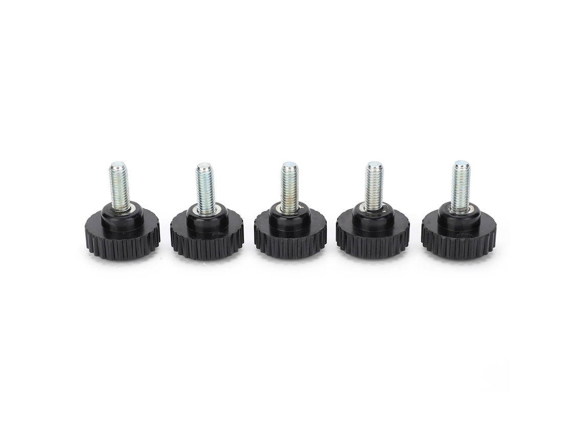 5pcs Botão De Fixação Rosca M8x32x20 Alavanca De Mão Parafuso Plástico Engenharia