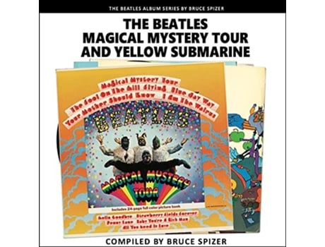 Livro Magical Mystery Tour and Yellow Submarine de Bruce Spizer (Inglês)