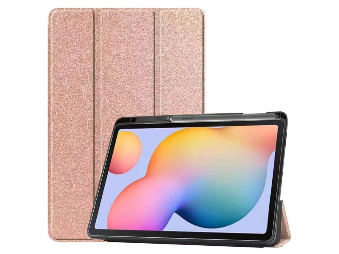 Capa Protetora Para Tablet Samsung S6 Lite 10.4/p610/p615, Cor Dourada. Tuotuo