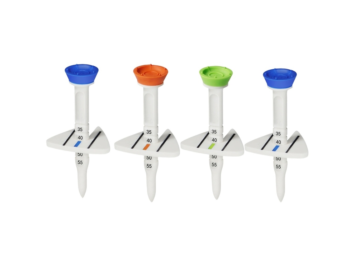 Lurelia Tees De Golfe, Conjunto De Pinos De Golfe De 4 Peças Com Altura Constante E Distância Aumentada