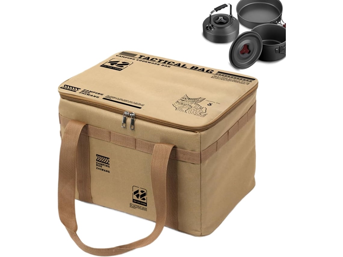 Organizador De Armazenamento Para Camping Organizador De Equipamentos De Camping De 42 Litros Co Gokoco