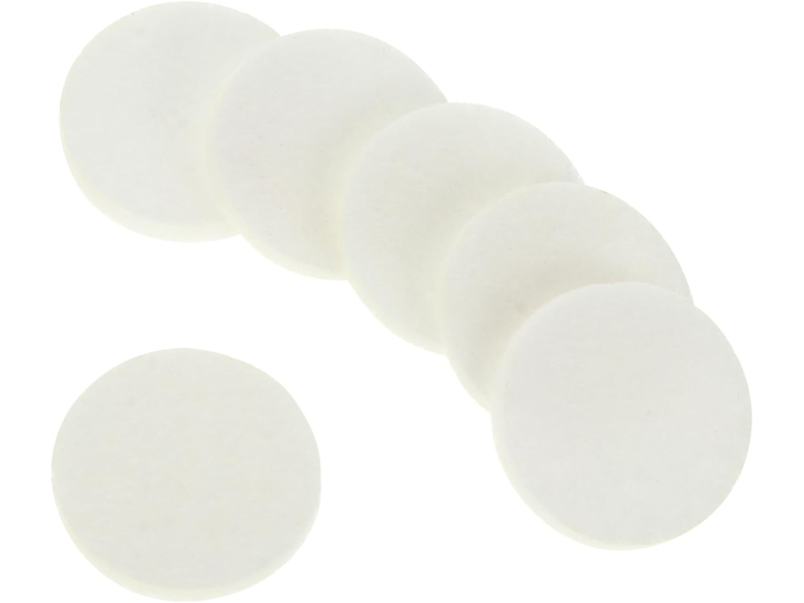 50 Folhas Aromatizadoras Para Carro, Algodão Branco