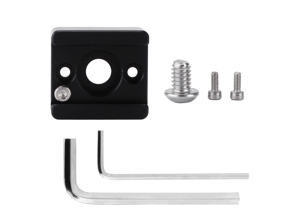Adaptador Universal De Soporte Cold Shoe Com Parafuso Para Jaula De Câmera E Monitor