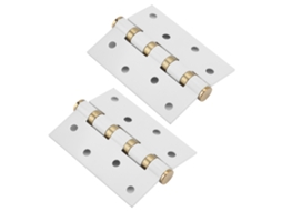 Porta Dobradiça em aço inoxidável (4 polegadas, 3 mm de espessura, silenciosa e com absorção de choque)