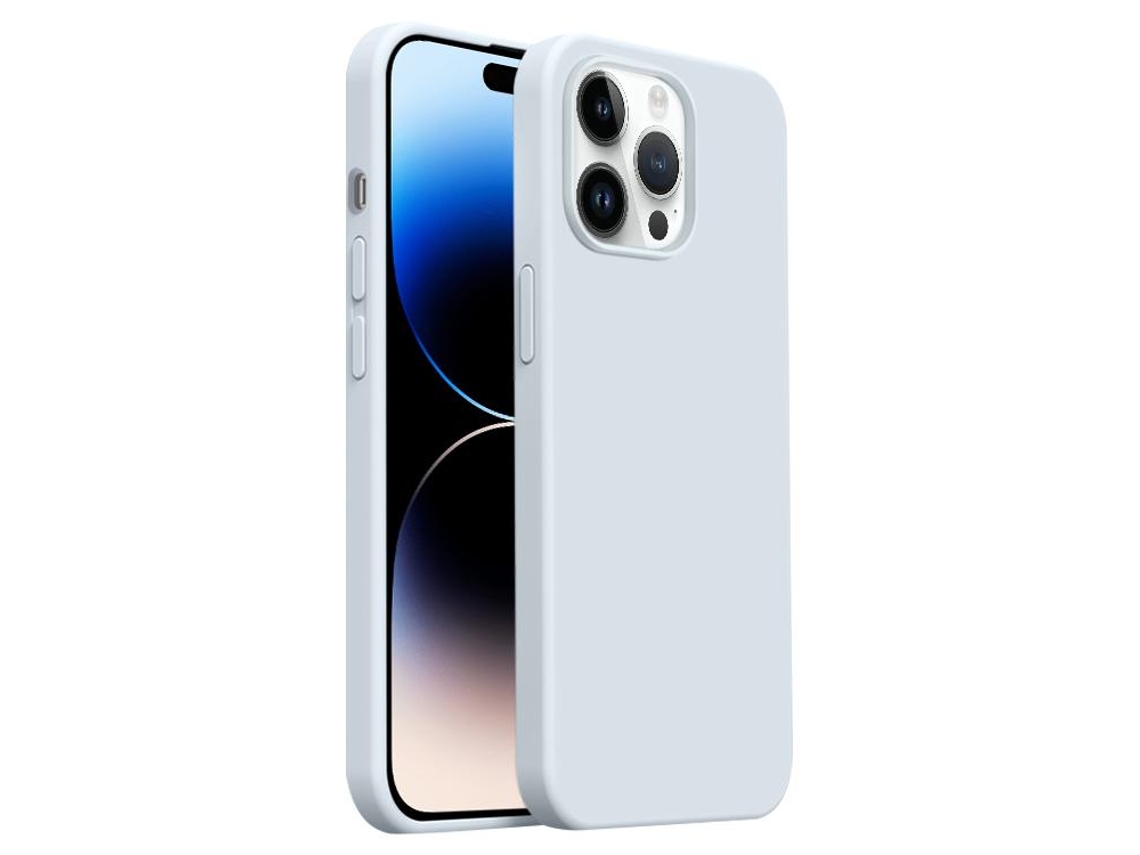 Capa De Silicone Líquido Ultra Fina Para Iphone 14 Pro Max - Cobertura Total - Magsafe