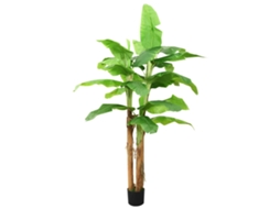 Vidaxl Árvore Bananeira Artificial Com Vaso 300 Cm Verde