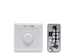 Dimmer LED 12-24Vdc ? 96-192W Controle Controlo Remoto GREENICE