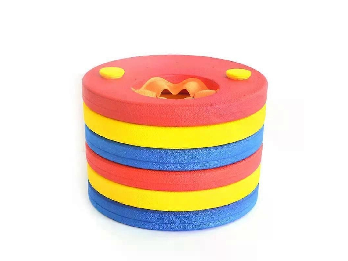 Conjunto de 4 discos de espuma EVA para natação, mangas flutuantes, insufláveis, círculos para bebés CHARM