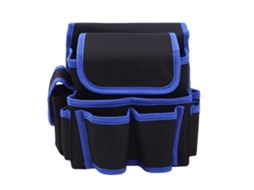Bolsa De Ferramentas Multifuncional Portátil Oxford Pequeño Organizador De Ferramentas Com Correia Azul L101 23x13x22cm